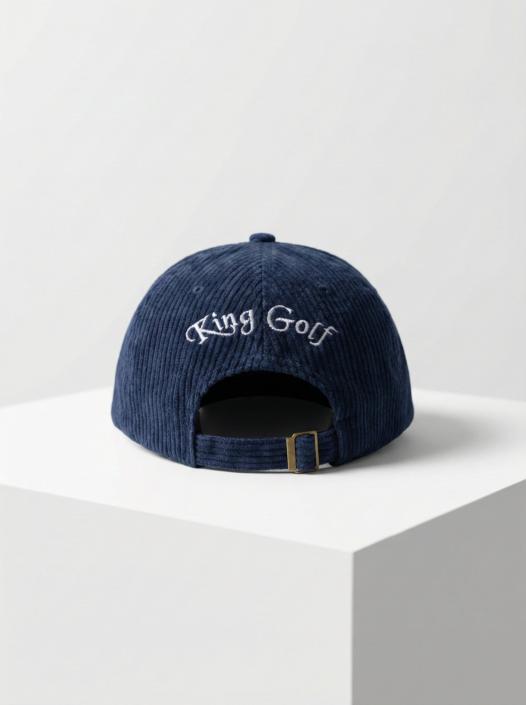 Casquette en Velours Bleu Marine – King Golf