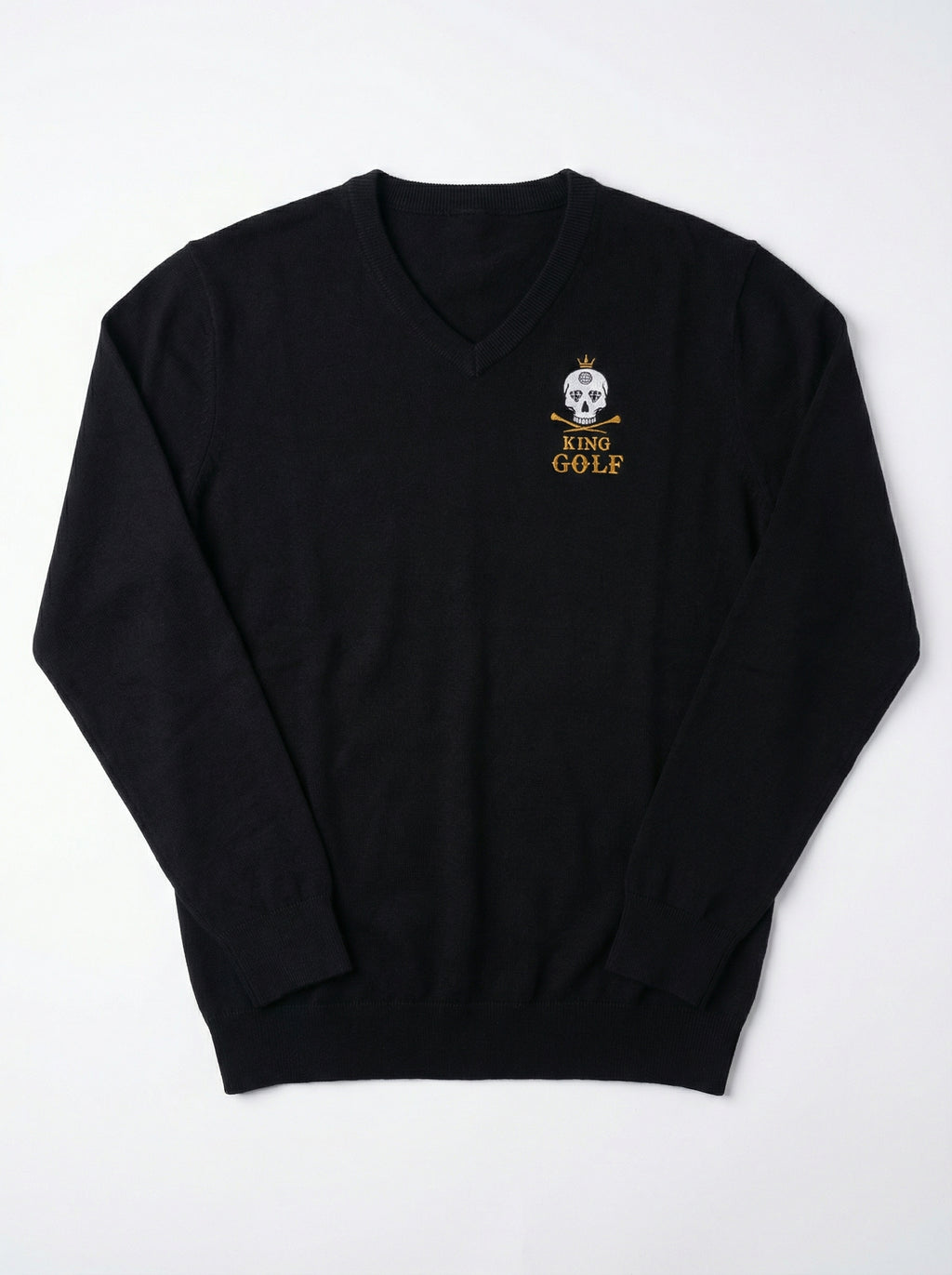 Black Cashmere Sweater — King Golf