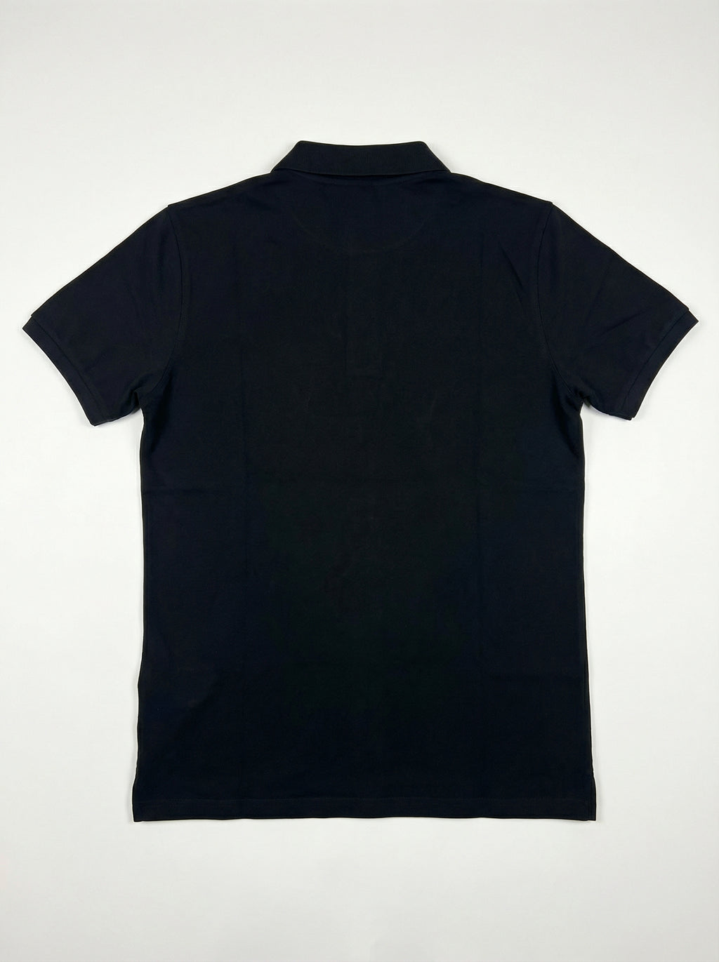 Plain Black Polo Shirt — King Golf