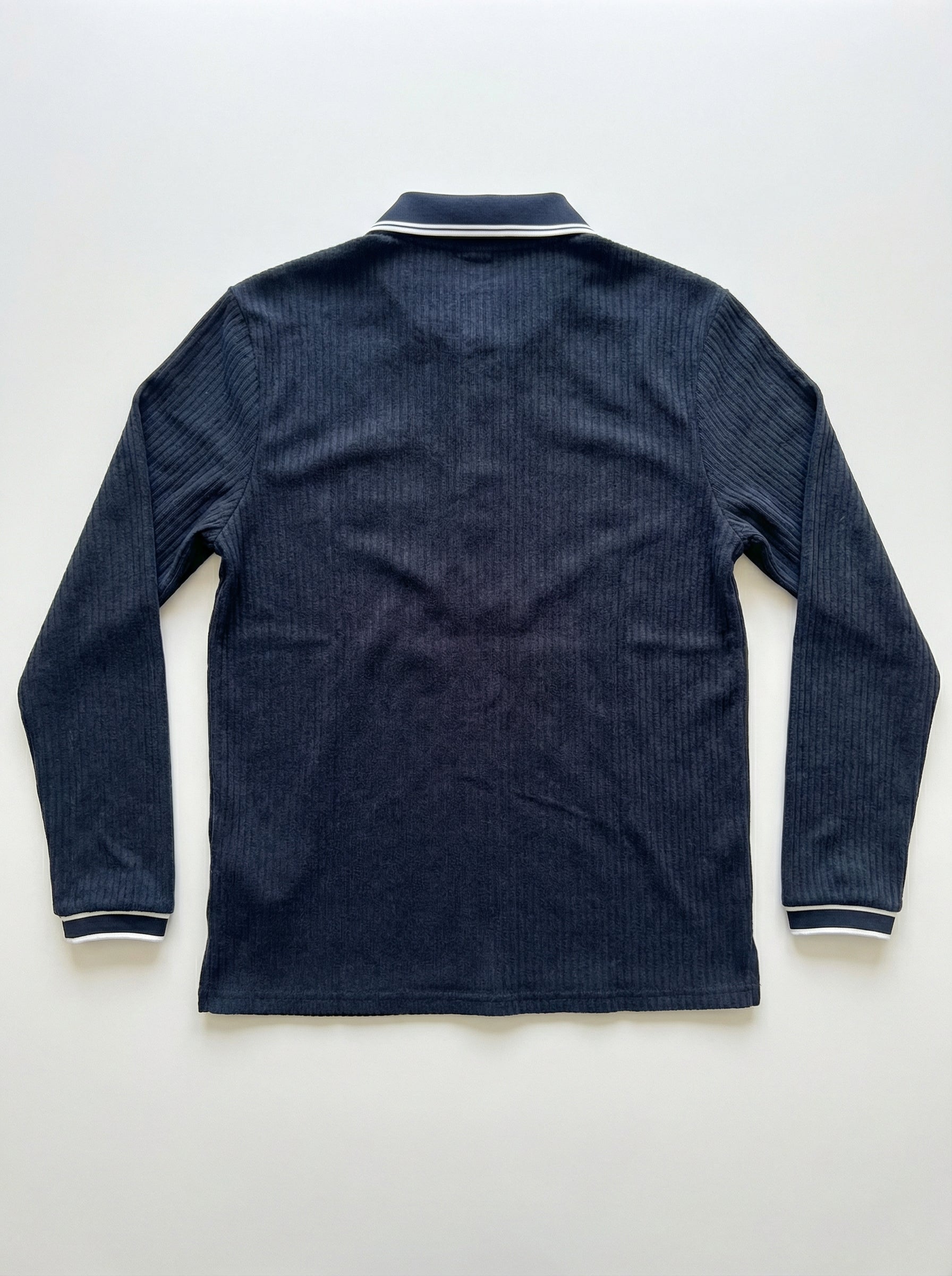 Polo Bleu Marine Manches Longues — King Golf